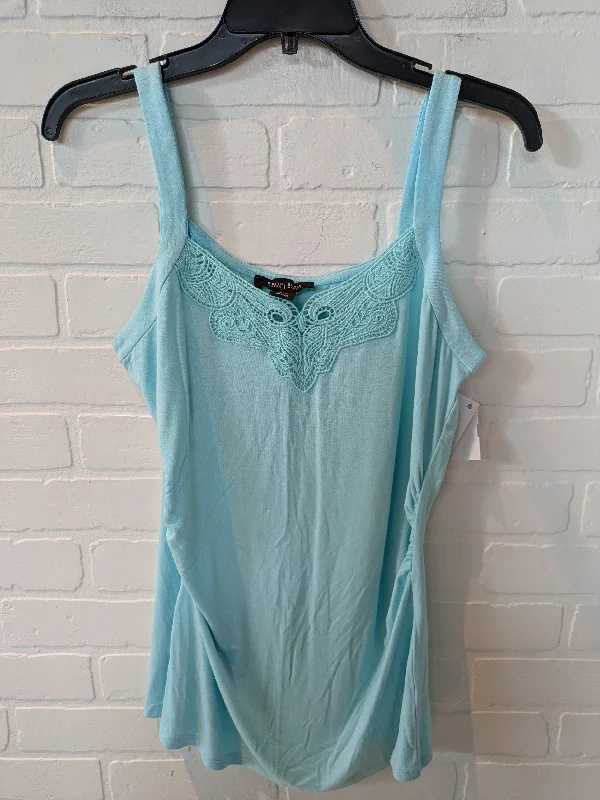 Top Sleeveless By White House Black Market In Blue, Size: M